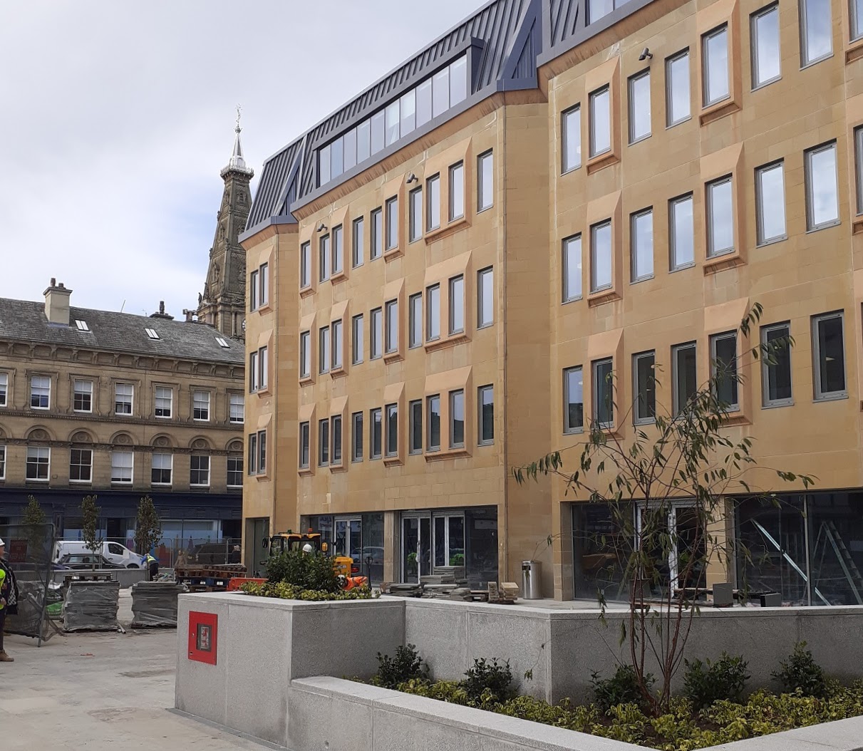 View of Northgate House from courtyard